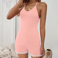 New Cross-Border European American Hand Crochet Tank Top Shorts Casual Set, Hot Sale Women Beach Cover Up Loungewear Outfit For Amazon – Premium 4 | RICALOUX