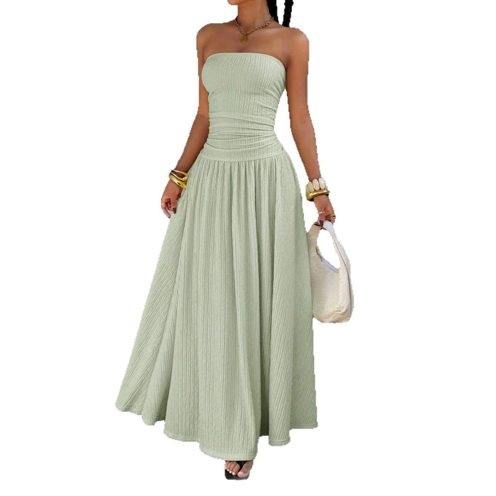 Women's Elegant Figure-hugging Strapless Dress by Ricaloux