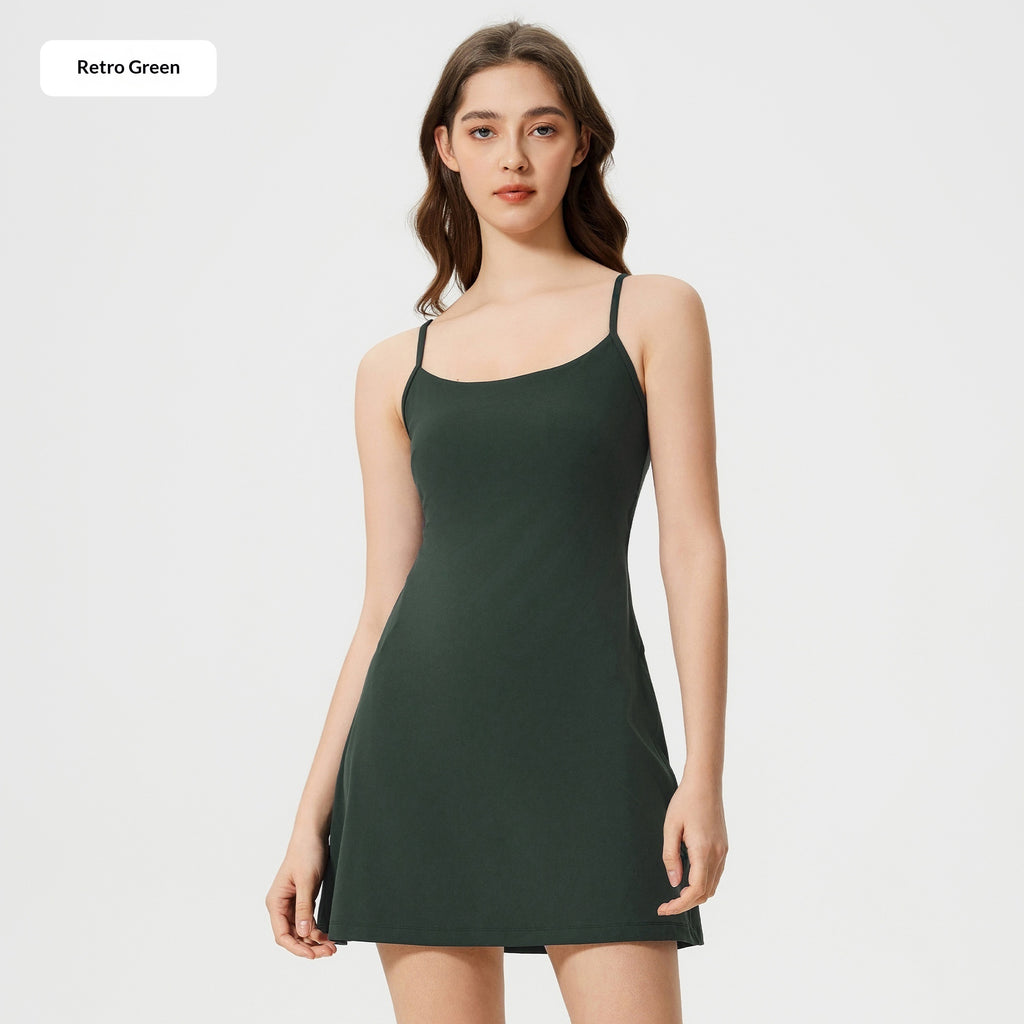 Womens Sexy Camisole Gym Yoga And Tennis Skirt by Ricaloux