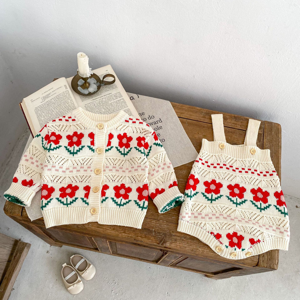 Autumn Clothing Infant Baby Girl Baby Sweaters Cardigan Clothes - RICALOUX