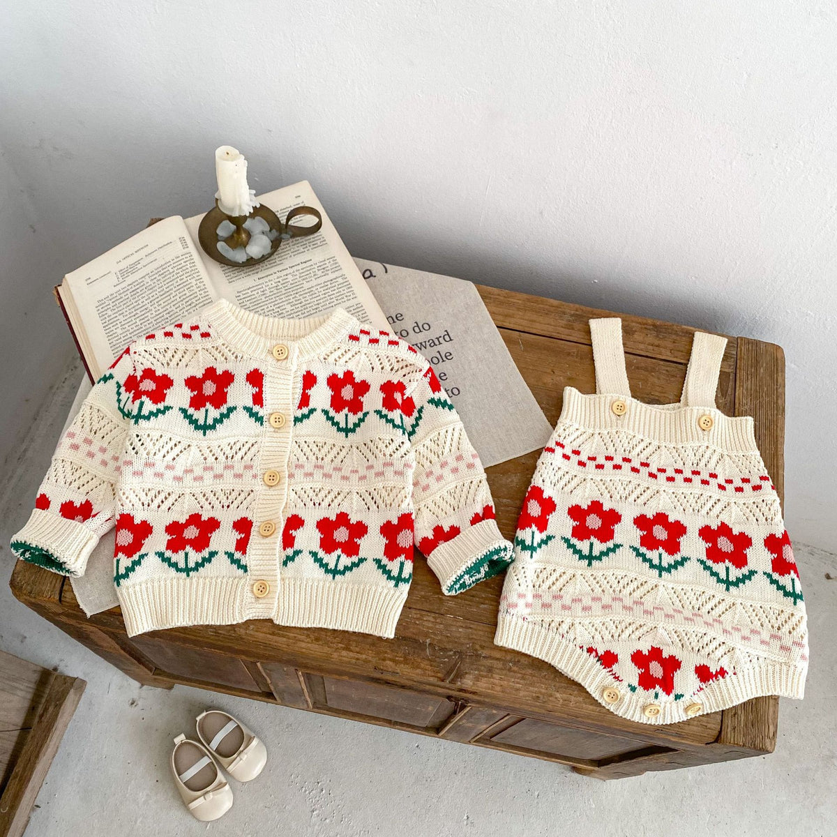 Autumn Clothing Infant Baby Girl Baby Sweaters Cardigan Clothes - RICALOUX