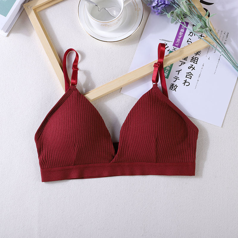 Breathable Strapless Bra For Young Girls With Straps by Ricaloux