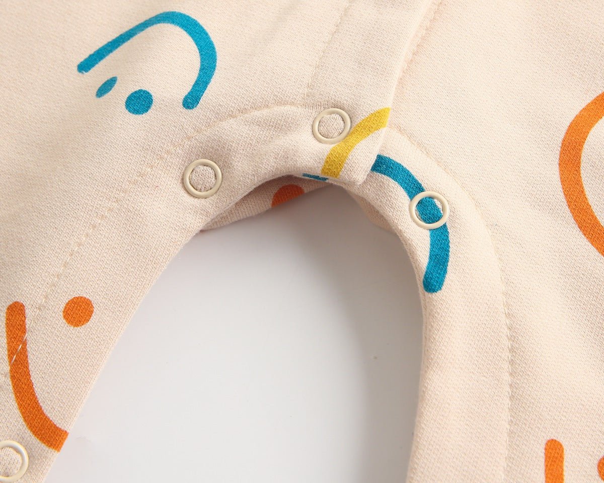 Newborn Baby Girl Romper Cartoon Spring Toddler Bag Fart Clothes - RICALOUX