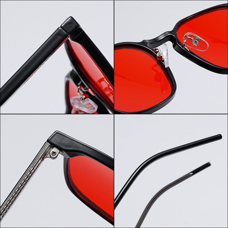 Orange Colored Glasses Anti Blue Light Eye Protection AR Anti Reflective Film by Ricaloux