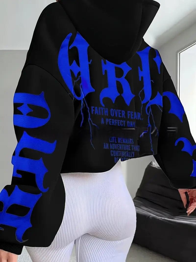 Womens Casual Sweatshirt With 3D Digital Print – Premium 0 | RICALOUX