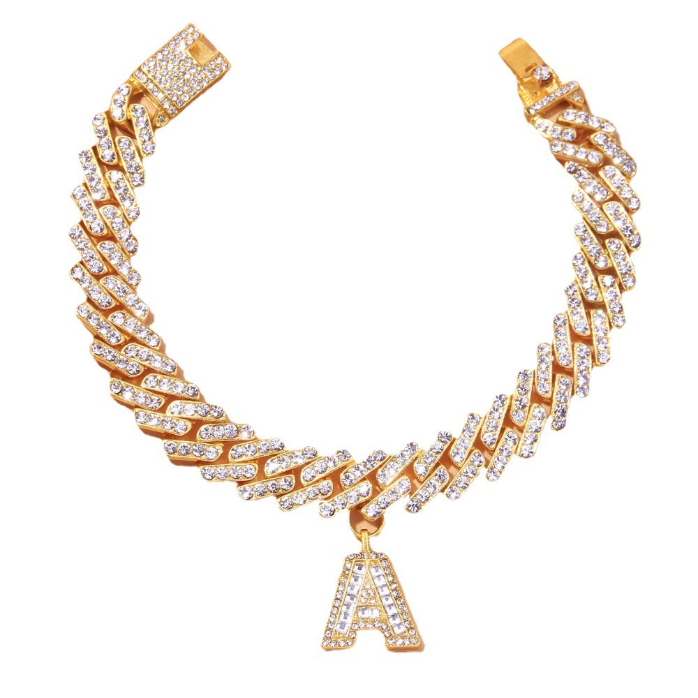 Hip Hop Cuban Anklet by Ricaloux