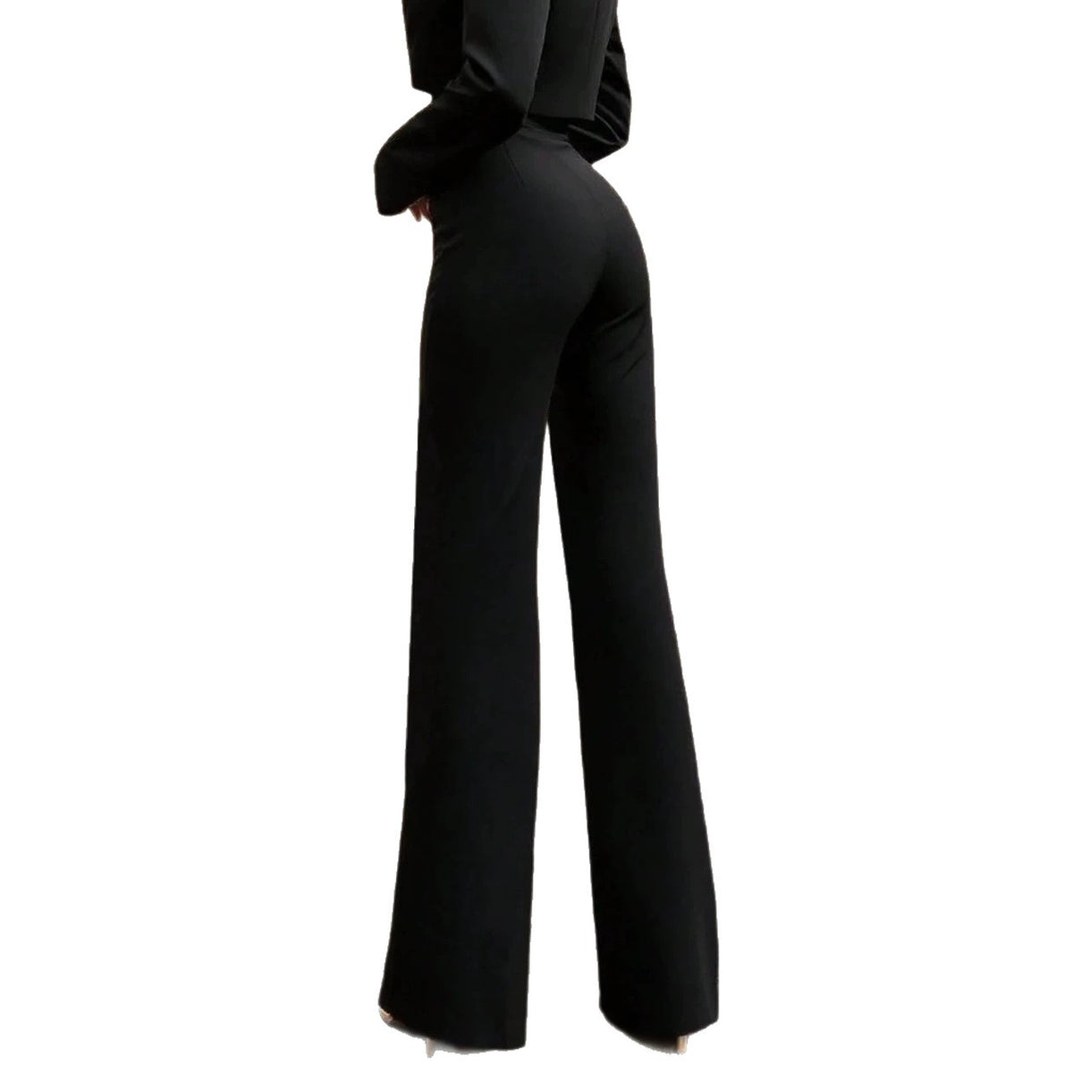Womens High-waisted Design-focused Straight-leg Pants by Ricaloux