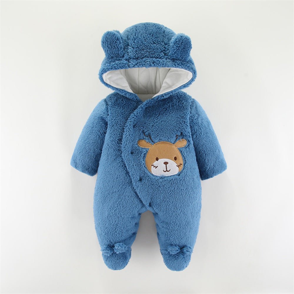 Clothes For Babies Rompers Unisex Thickened - RICALOUX