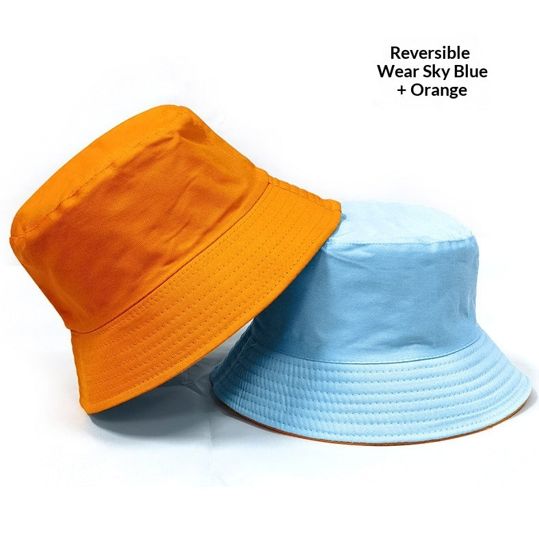 In Stock Double-sided Fisherman Hat With Optional Print Or Embroidery by Ricaloux