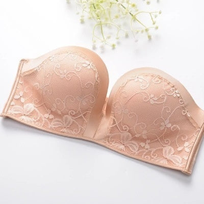 Comfortable Push-Up Wireless Bra by Ricaloux