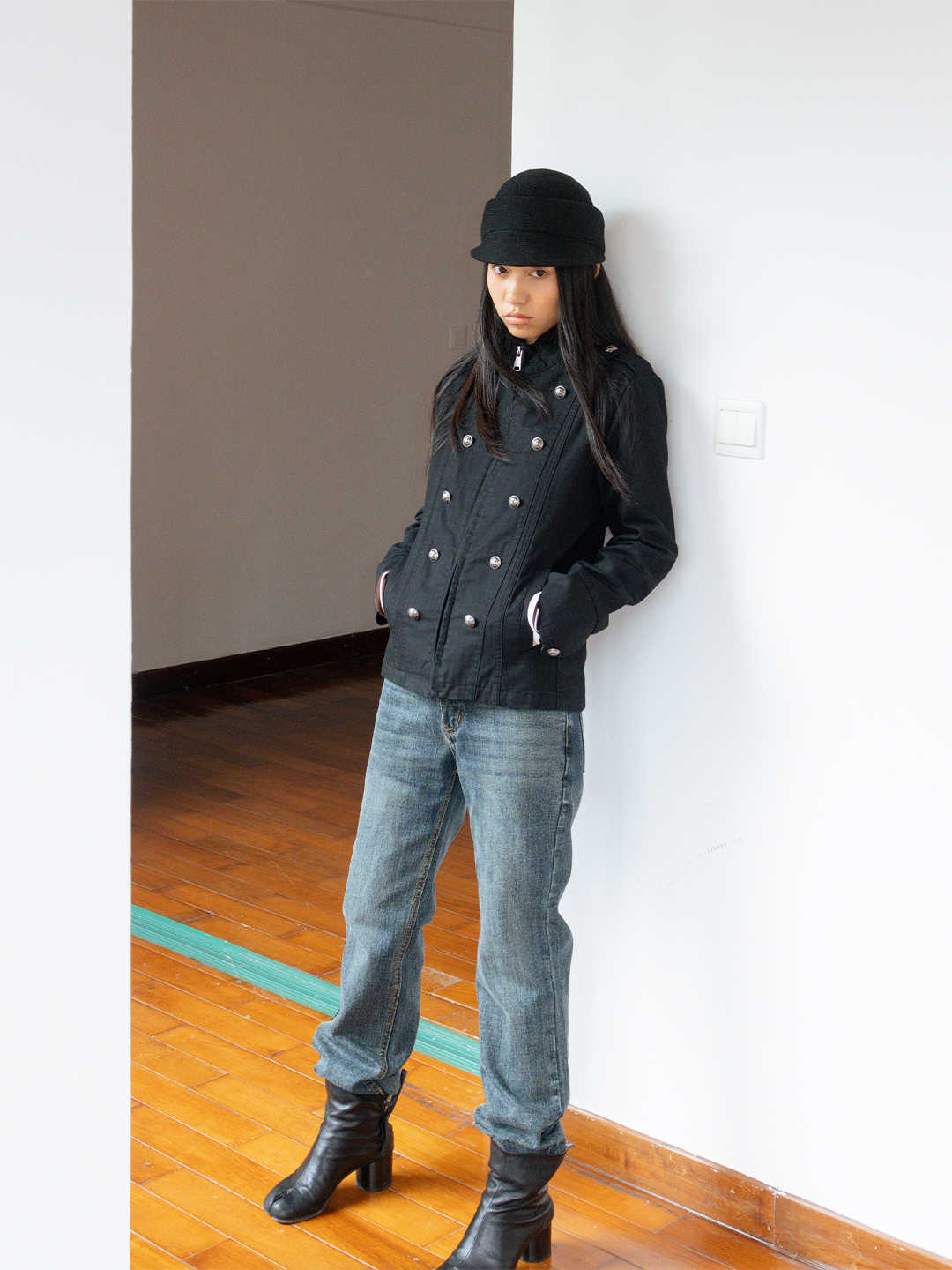 Mid-style Double-breasted Knight Jacket – Premium 0 | RICALOUX