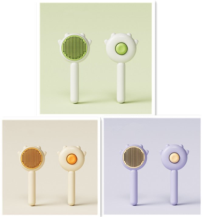 Cat Comb Massage Pet Magic Combs Hair Removal Cat And Dog Brush Pets Grooming Cleaning Supplies Scratcher - RICALOUX