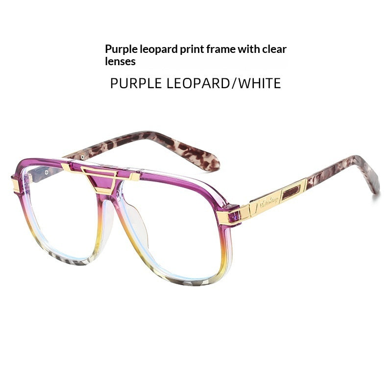 Womens UV-Protective Stylish Dual-Beam Sunglasses by Ricaloux