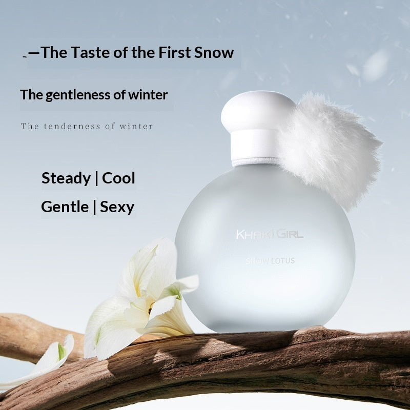 Khaki Girl Snow Lotus Perfume For Women Long-Lasting Fragrance by Ricaloux