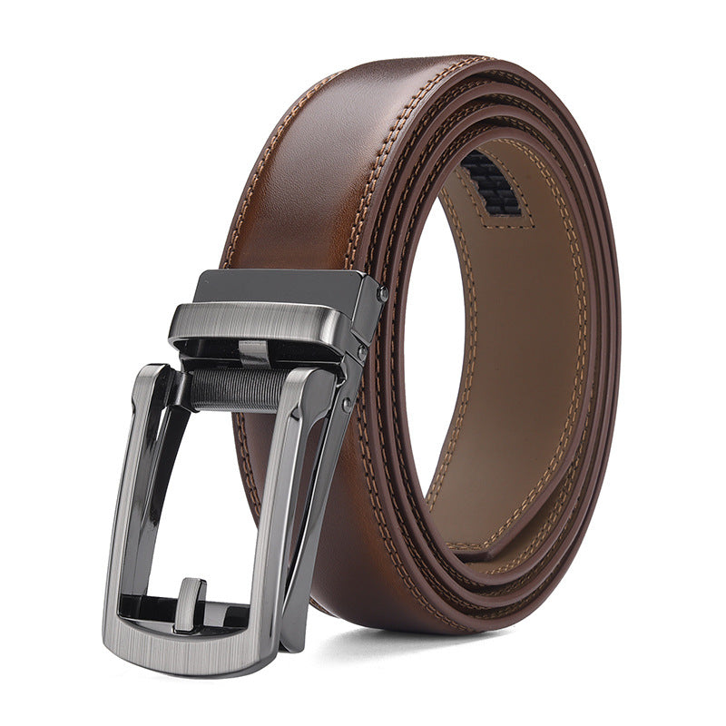 Mens Versatile Business Casual Denim Belt by Ricaloux