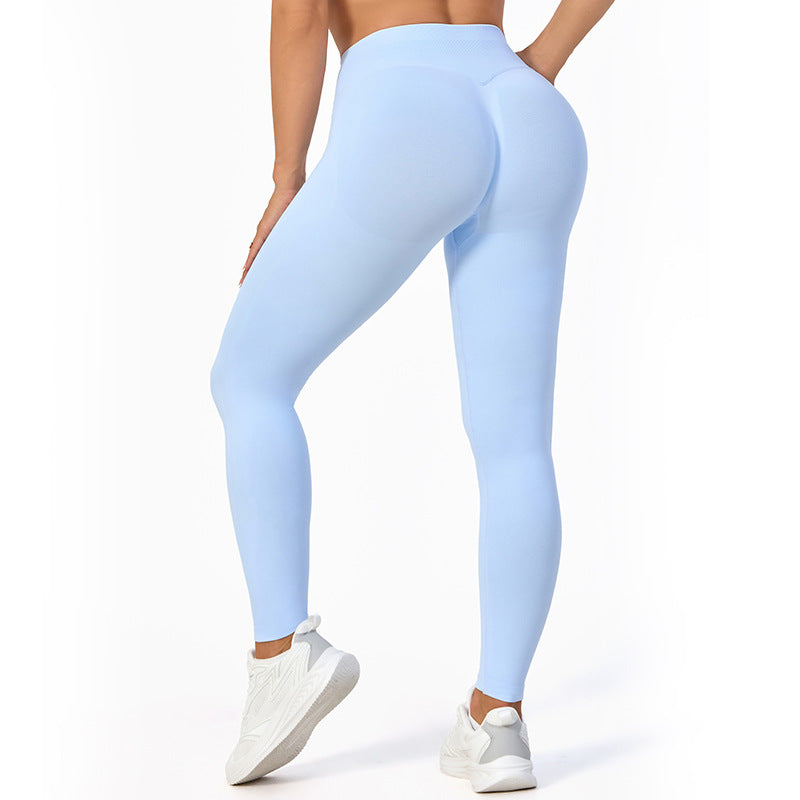 Womens High-Waisted Yoga Pants European And American Style – Premium 0 | RICALOUX