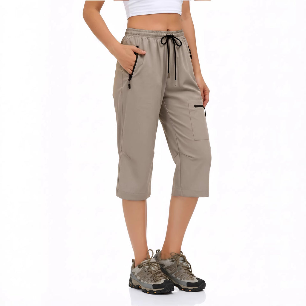 Womens Outdoor Casual Sports Cropped Pants by Ricaloux