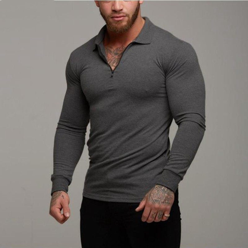 T Shirt Men Longsleeve Shirt Men Polo Shirt by Ricaloux
