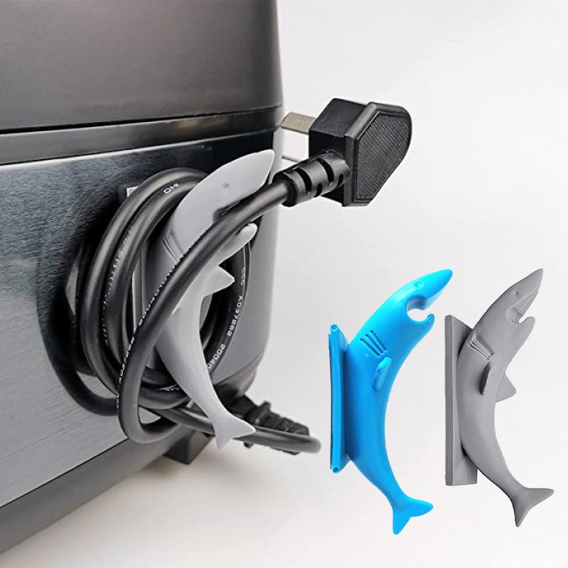Kitchen Supplies Cord Wrapper Shark Wire Storage And Fixing Concealer Home Cable Storage - RICALOUX