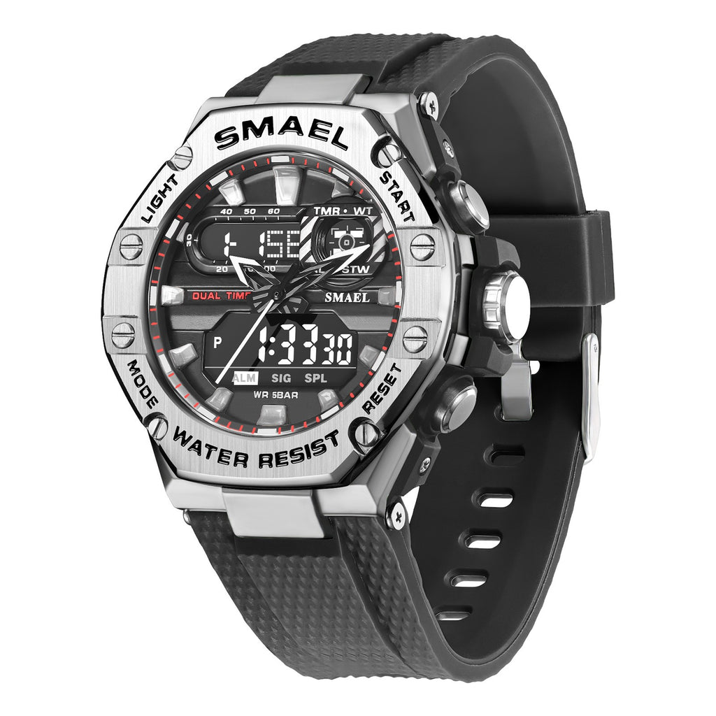 Digital Alloy Electronic Watch Men by Ricaloux