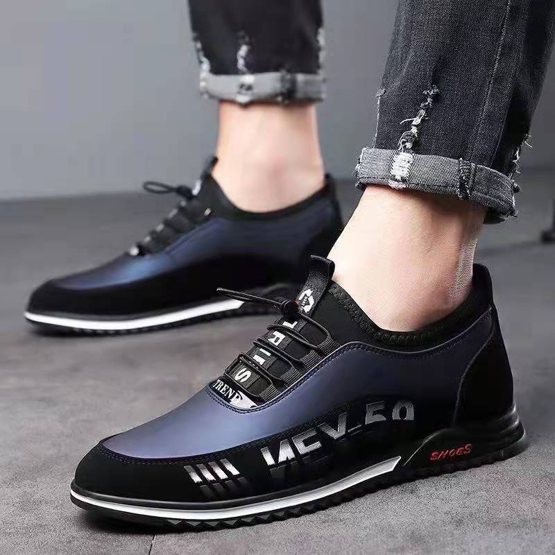 Letter Print Sneakers Men No Tie Outdoor Running Sports Shoes – Premium 4 | RICALOUX
