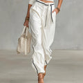 Womens Fashionable Casual Loose-fitting Versatile Trousers by Ricaloux