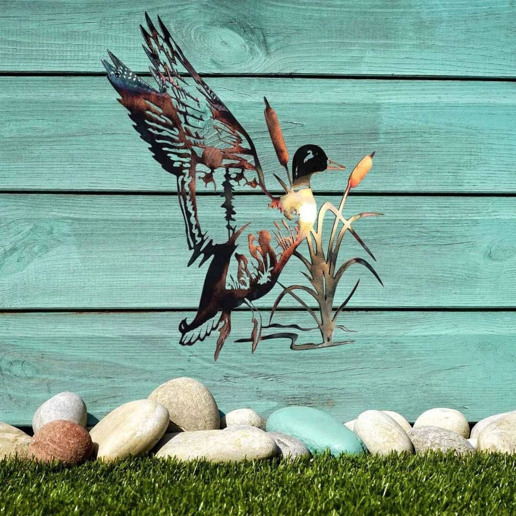 Home Decor Mallard Alloy Wall Art - RICALOUX