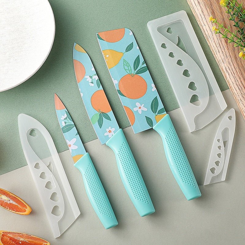 3-piece Knife Set For Home Use Vegetable And Slice Cutter Kitchen Knife - RICALOUX