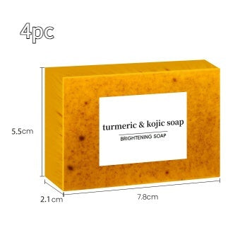 Turmeric Soap Lemon Soap Kojic Acid Soap Ginger Handmade Cold Process – Premium 0 | RICALOUX