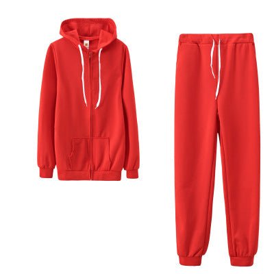 Women's Clothing Solid Color Hoodie Suit Sports - RICALOUX