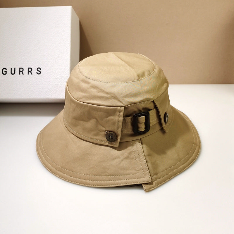 All Matching Japanese Style Streetwear Retro Sun Hat That Flatters The Face For Fall And Winter by Ricaloux