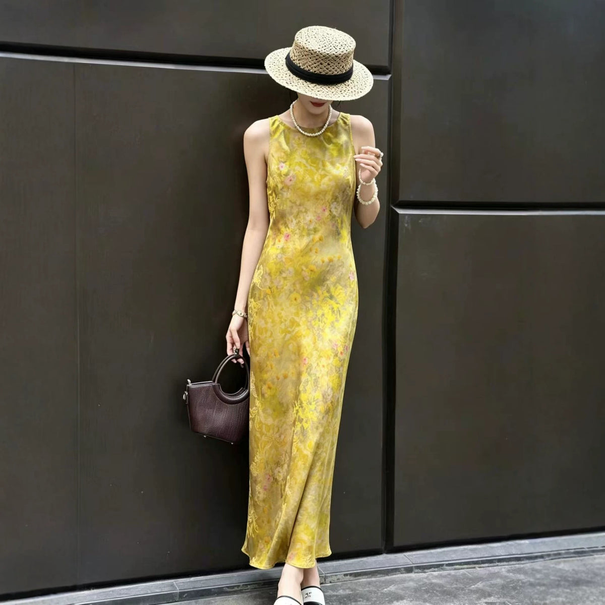 Womens Casual And Stylish Sleeveless Dress – Premium 0 | RICALOUX