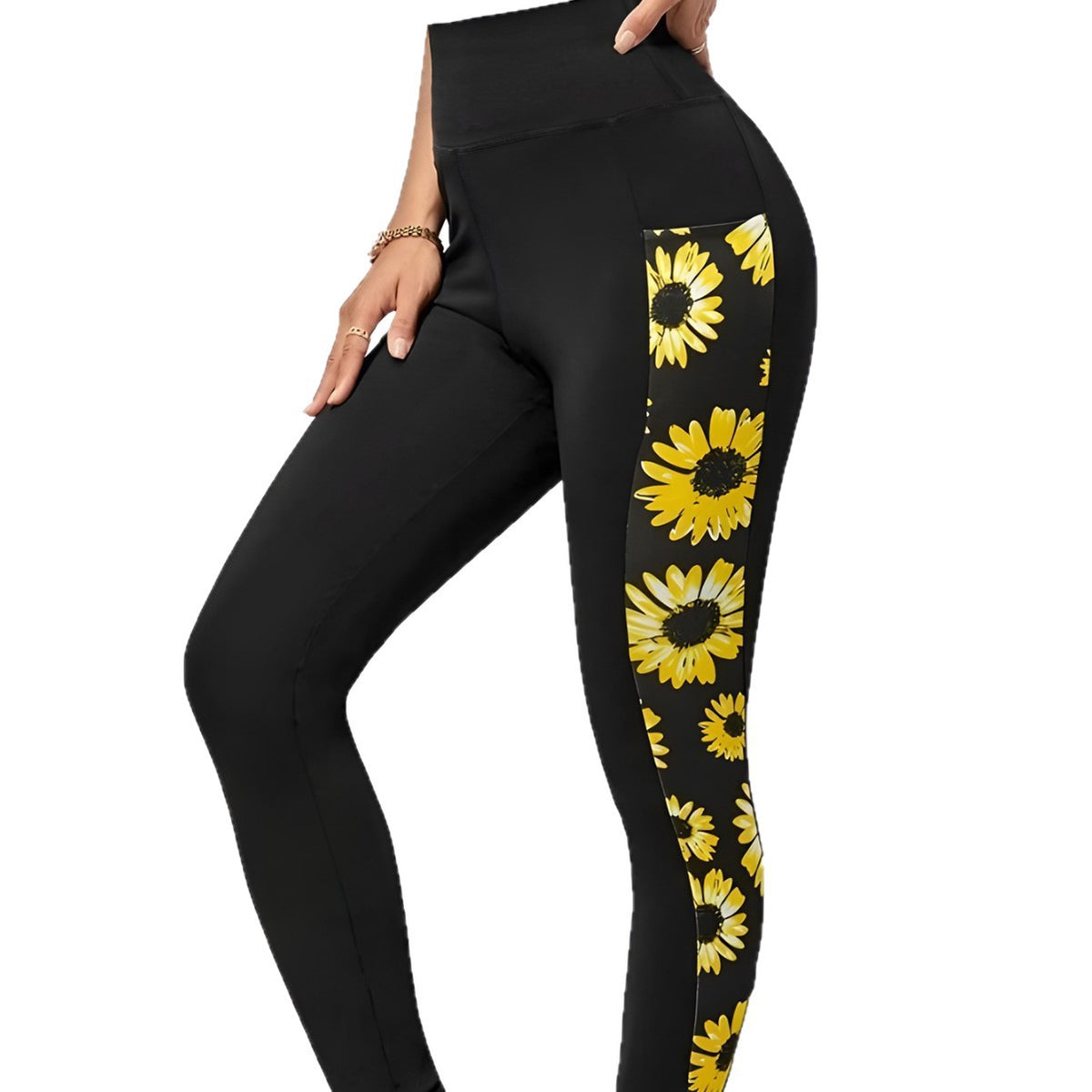 Womens Fashionable Printed Yoga Pants – Premium 0 | RICALOUX