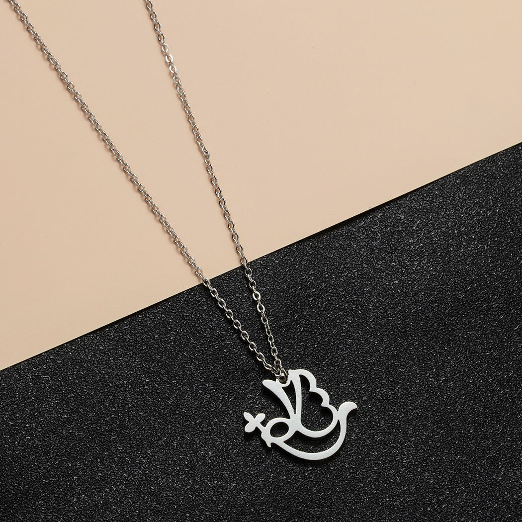 CXWIND PEACE Arabic Letter Jewelry Pendant For Women – Premium 0 | RICALOUX
