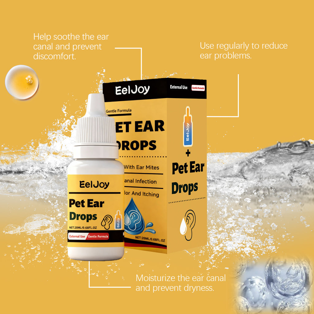 EELJOY Pet Ear Care Drops by Ricaloux