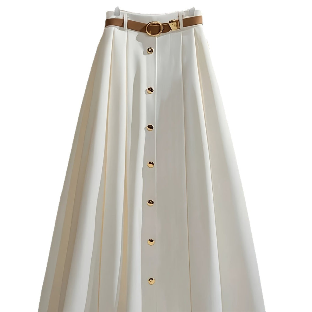 New Womens Light Luxury Elegant High End Long Skirt – Premium 0 | RICALOUX