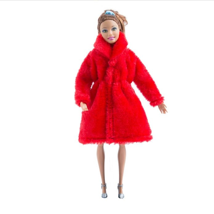 Girl Doll Toy Plush Coat Clothes Accessories - RICALOUX