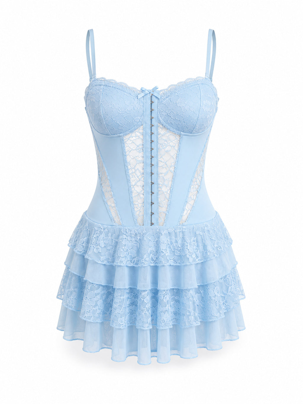 Sexy Lace Pure Yet Alluring Figure-hugging Strapless Slip Dress – Premium 0 | RICALOUX