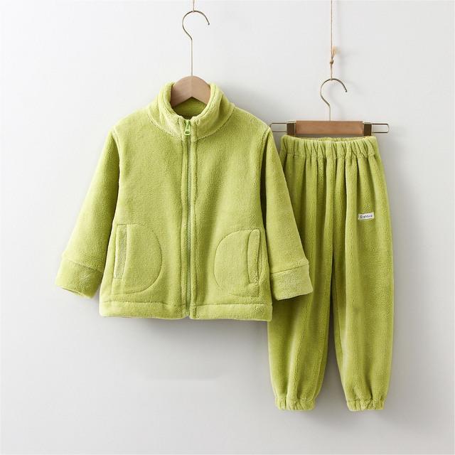 Children Clothes Kids Suit Warm Sweater Girl Fleece Hoodies - RICALOUX