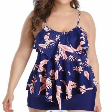 Plus-size Boxer Briefs Printed Swimsuit – Premium 0 | RICALOUX
