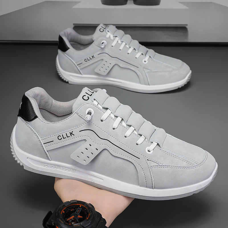 Fashion Skateboard Shoes Men Anti-skid Slip-on Flats Casual Lazy Shoes Outdoor Breathable Running Sports Sneakers by Ricaloux