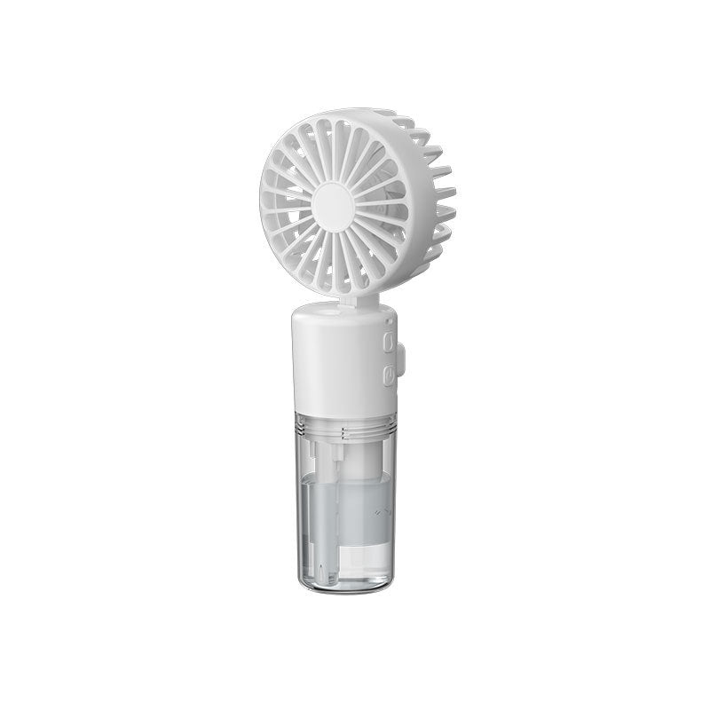 Portable Handheld Spray Fan 4-Speed Water Spray Mist Fan Summer Cooling Artifact USB Charging Summer Supplies Outdoor Mini Fan - RICALOUX