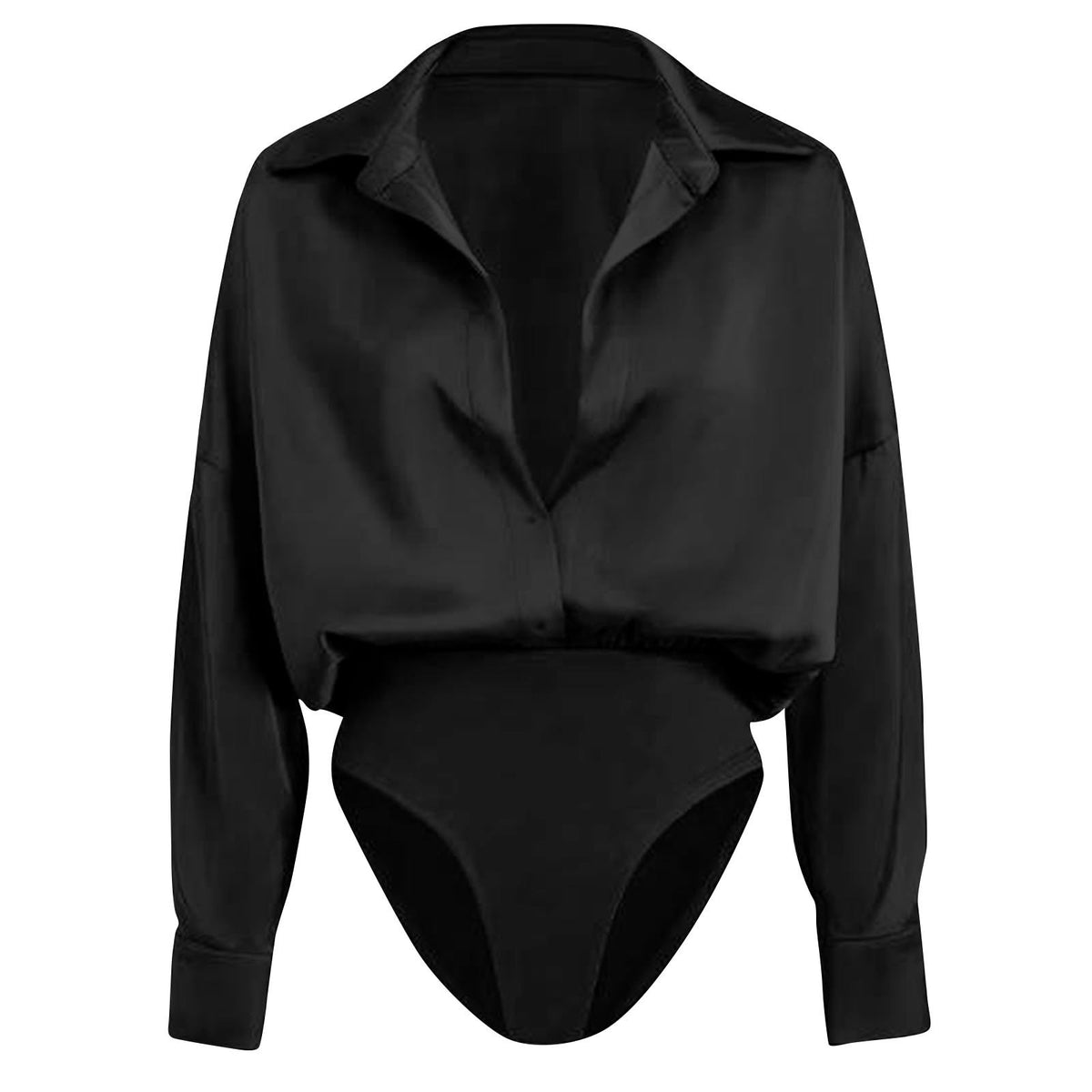 Womens Casual Long-sleeve Cardigan-button-up Shirt Top by Ricaloux