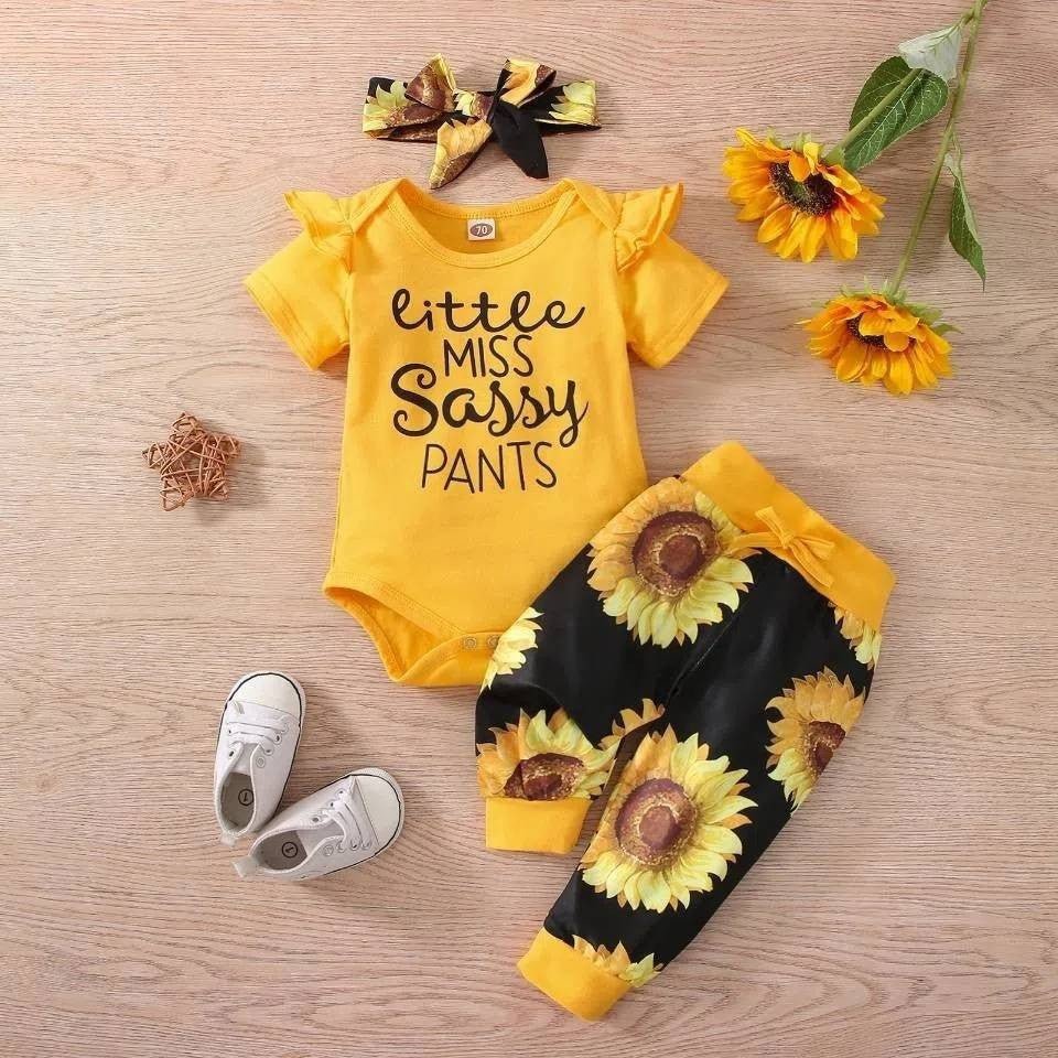 Headband Clothes Suit For Babies Jumpsuit - RICALOUX