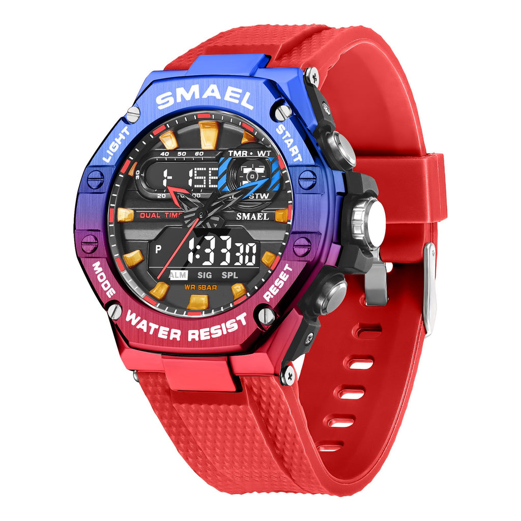 Digital Alloy Electronic Watch Men by Ricaloux