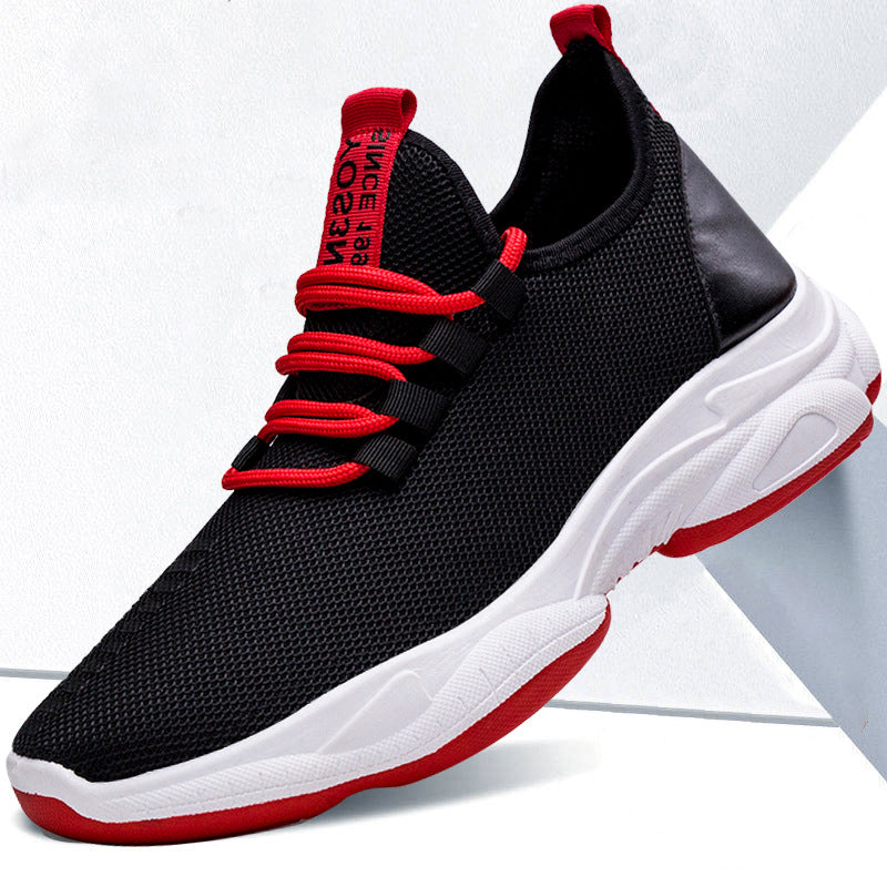 Men Sneakers Black White Sports Shoes – Premium 4 | RICALOUX