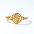 Alloy Geometric Flower Ring Jewelry For Women by Ricaloux