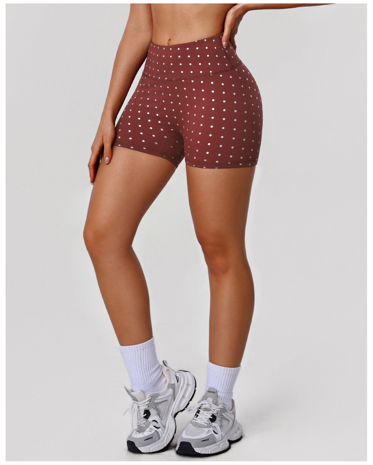 Outdoor Cycling High-waisted Shorts by Ricaloux