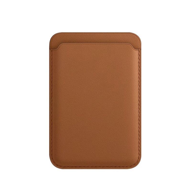 For Magsafe Magnetic Luxury Leather Card Holder Wallet Case For 14 Pro Max 13 12 Phone Bag Adsorption Accessories Cover – Premium 0 | RICALOUX
