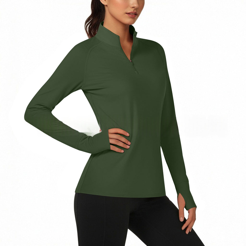 Womens Casual Solid-color Versatile Bottoming Shirt – Premium 0 | RICALOUX